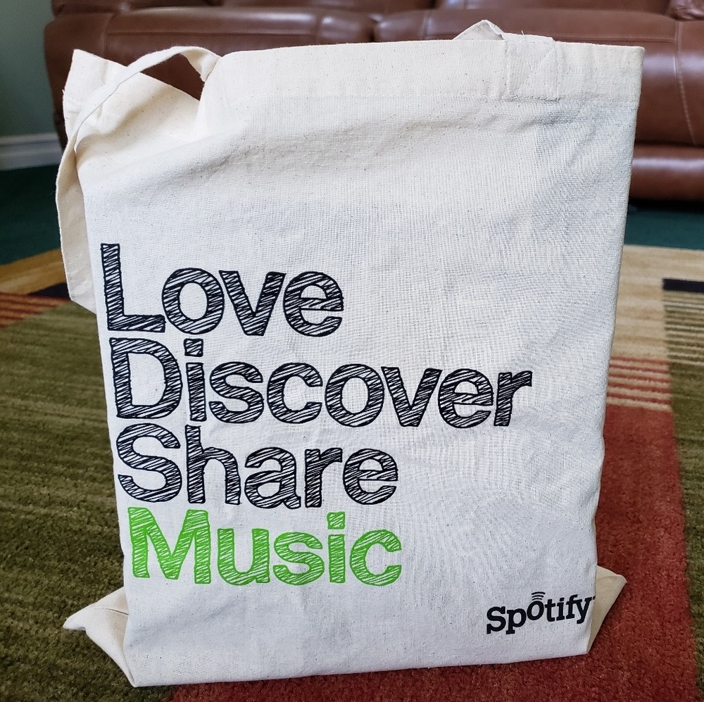 Everyday 100% cotton canvas tote bag